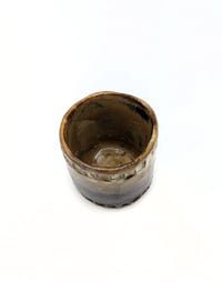Image 2 of Small  Marbleized Mocha Cup #1