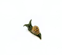 Image 2 of Green & Yellow Small Snail