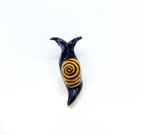 Image 2 of Blue & Yellow Small Snail #2