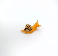 Image 2 of Orange & Yellow Small Snail #2
