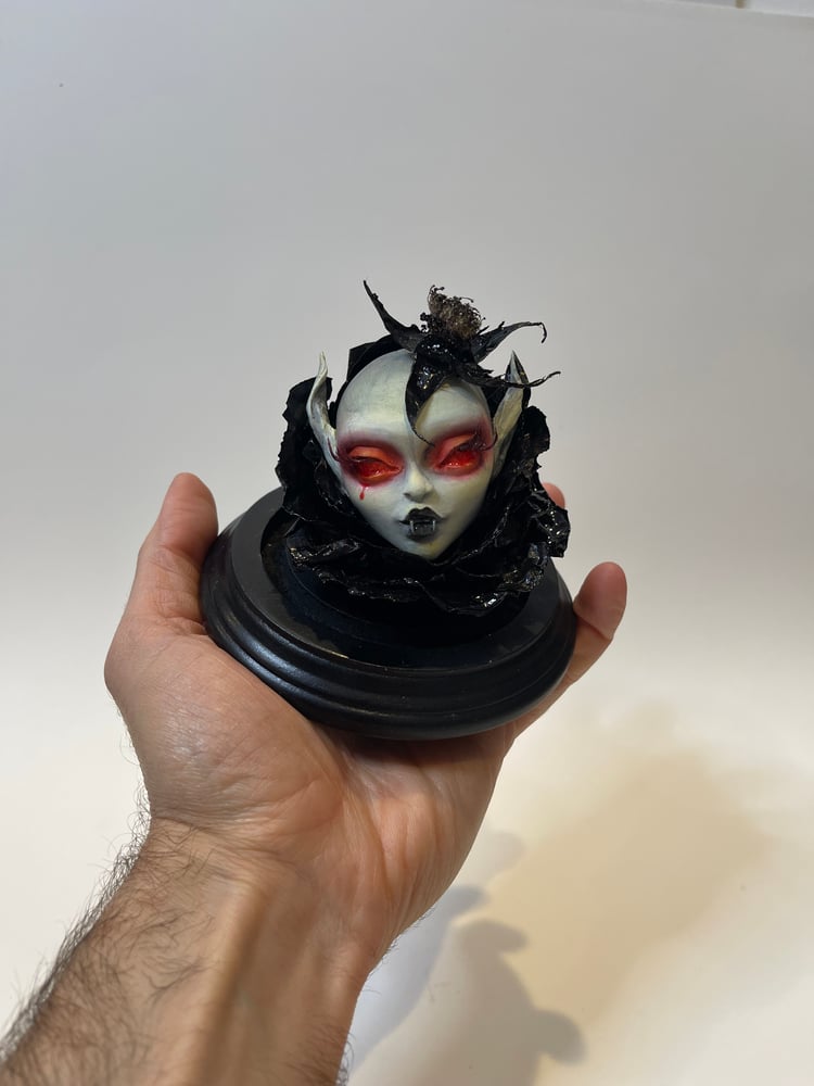 Image of RESERVED. (Please no not buy)Dravenna Black Petal, Flower of Velorium 