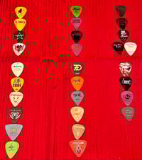 Image 6 of Guitar Picks "Various Artists" 1986-2025 ($10.00 Each)