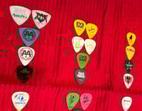 Image 2 of Guitar Picks "Various Artists" 1986-2025 ($10.00 Each)