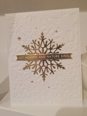 Image of Golden Snowflake