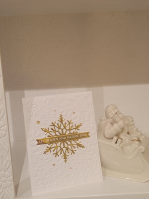 Image of Golden Snowflake