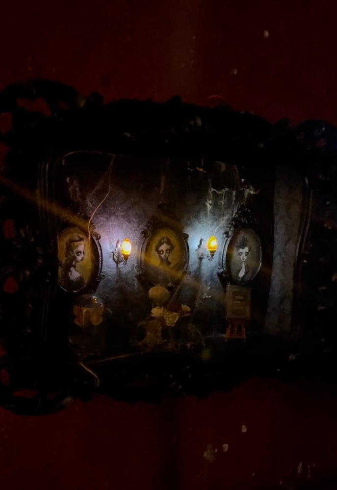 Image of Thornsend Vampires/ portraits edition, mini print shadow box 