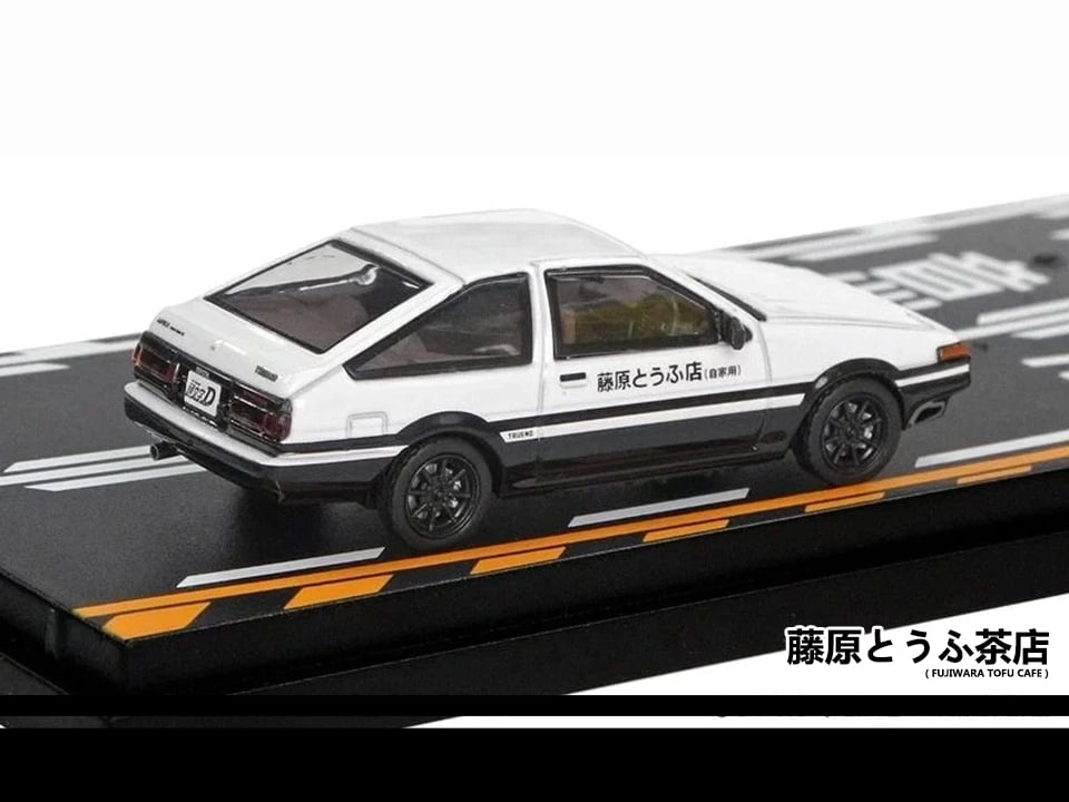 1:64 Toyota AE86 Trueno & Subaru Impreza GC8 Diecast Model Car