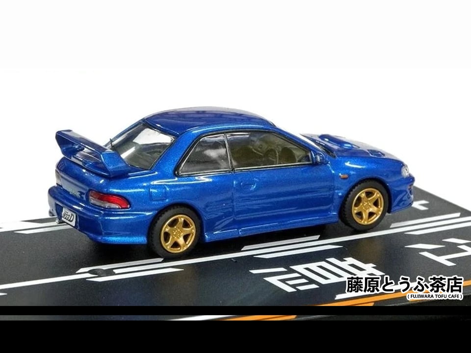 1:64 Toyota AE86 Trueno & Subaru Impreza GC8 Diecast Model Car