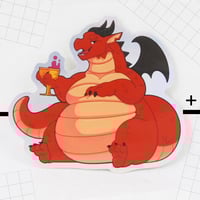 Fat Dragon Sticker