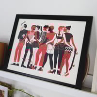 Image 1 of 'Free love' Screenprint 