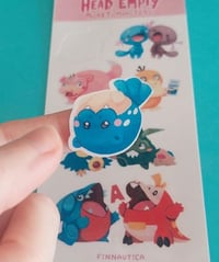 Image 2 of Head Empty Pocket Monsters Sticker Sheet