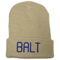 BALT Chain Stitch Waffle Beanie Birch