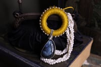 Image 2 of Yellow linen labradorite  necklace
