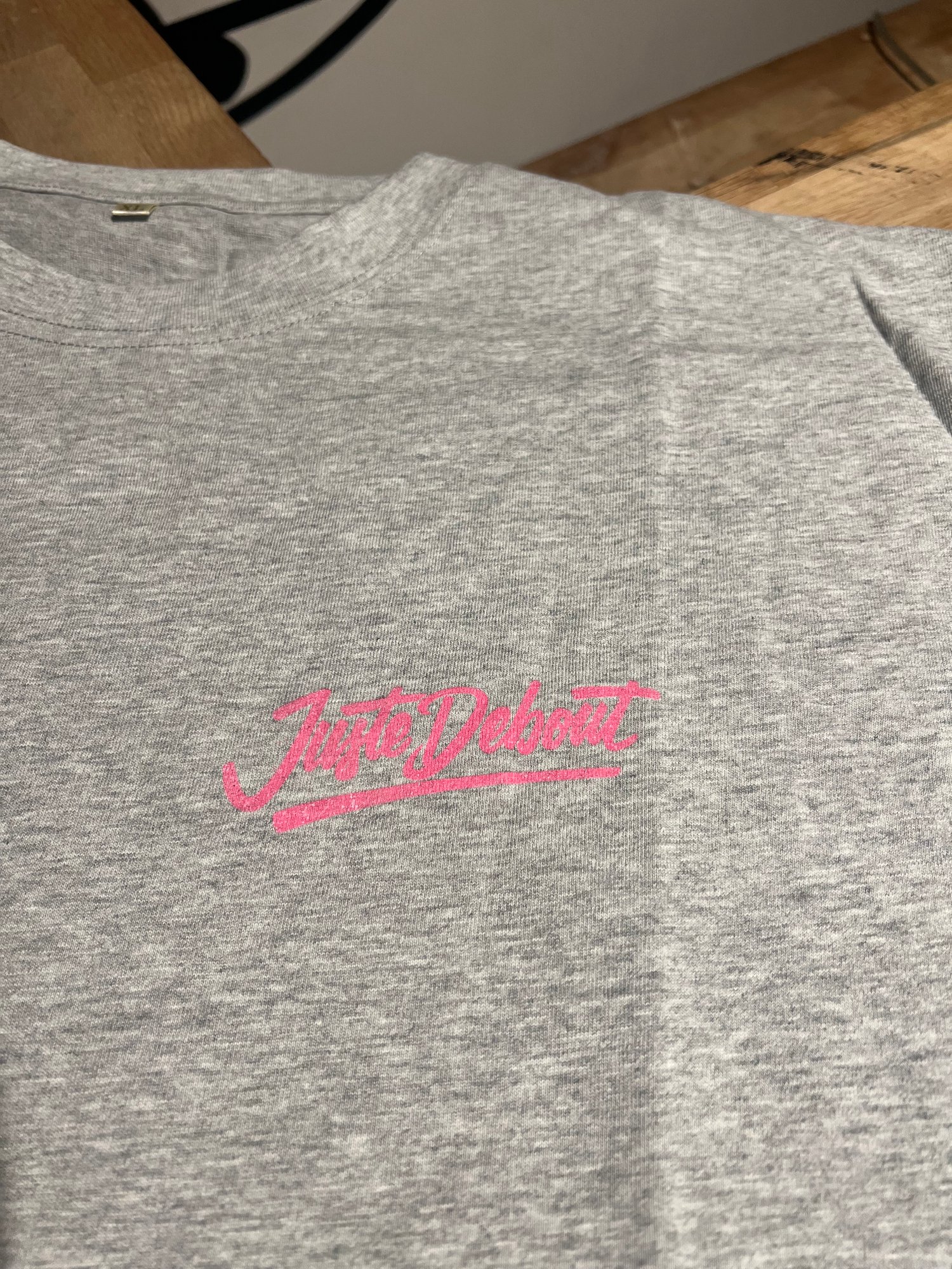 Image of Grey & Pink over size JD shirt 2026 