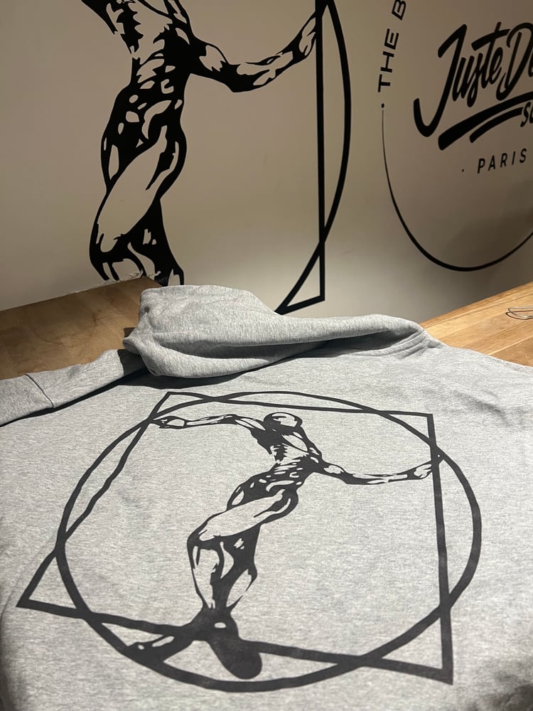 Image of Grey & Black JD 2026 Hoodie 2026 