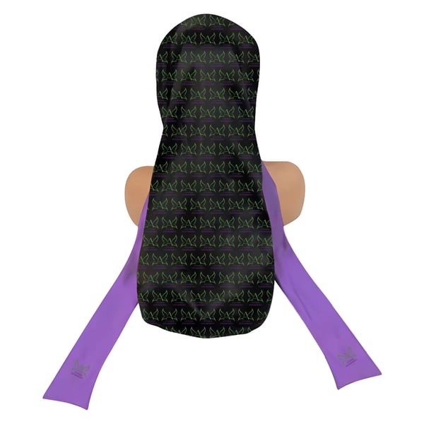 Image of Long Wrap Tie Bonnet