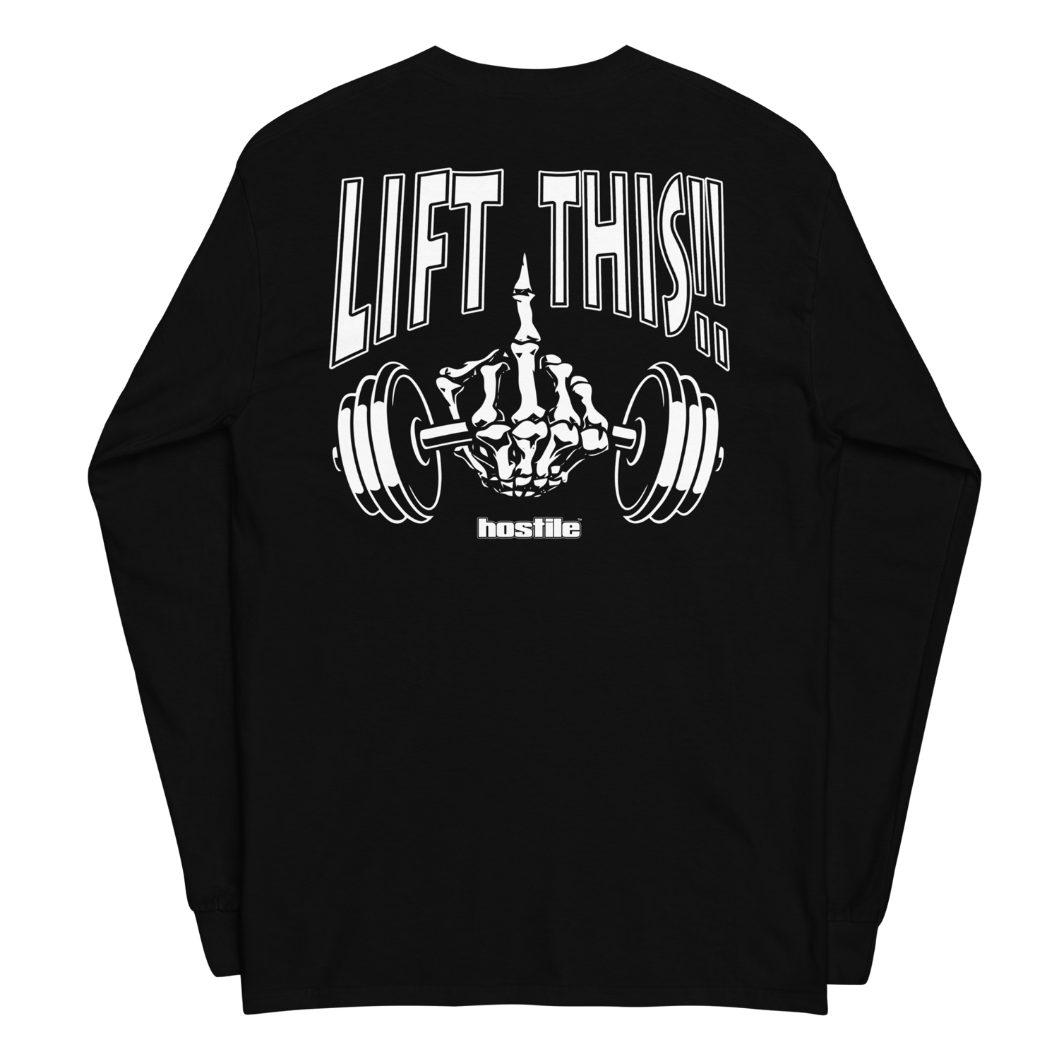 Image of Hostile Athletics [long sleeve]