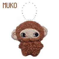 Image 1 of Muko the Monkey 🐵 ⋆˙⟡ Plush Keychain 