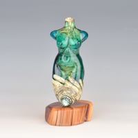 Image 1 of XXXL. Aegean Sea Goddess - Flamework Glass Sculpture Bead