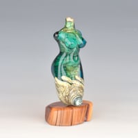 Image 2 of XXXL. Aegean Sea Goddess - Flamework Glass Sculpture Bead