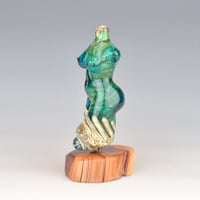 Image 7 of XXXL. Aegean Sea Goddess - Flamework Glass Sculpture Bead
