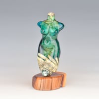 Image 8 of XXXL. Aegean Sea Goddess - Flamework Glass Sculpture Bead