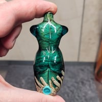Image 10 of XXXL. Aegean Sea Goddess - Flamework Glass Sculpture Bead