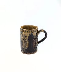 Image 1 of Large Marbleized Mocha Mug #4