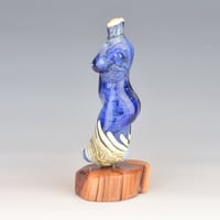 Image 3 of XXL. Mariner Goddess - Flamework Glass Sculpture Bead 
