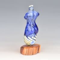 Image 4 of XXL. Mariner Goddess - Flamework Glass Sculpture Bead 