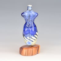 Image 5 of XXL. Mariner Goddess - Flamework Glass Sculpture Bead 
