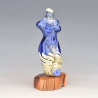 Image 8 of XXL. Mariner Goddess - Flamework Glass Sculpture Bead 