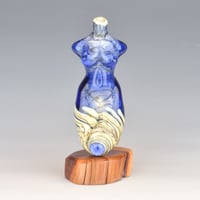 Image 9 of XXL. Mariner Goddess - Flamework Glass Sculpture Bead 