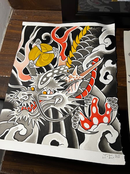 Image of Water Dragon/Tide Jewel