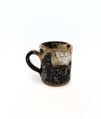 Image 2 of Small Marbleized Mocha Mug #4