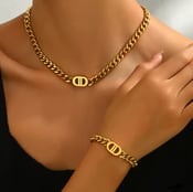 Image of If you adore me, Dior me Necklace & Bracelet set