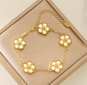 Image of Lucky Clover Bracelet (Gold)