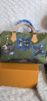 Image 6 of Blue & Camo Crocs, Speedy & Hat