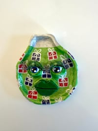Green Present Ornament