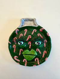 Green Candy Cane Ornament