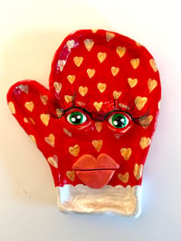 Red Heart Mitten 