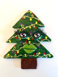Christmas Tree- Gold Lights