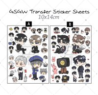 Image 1 of GSGW Transfer Sticker Sheets