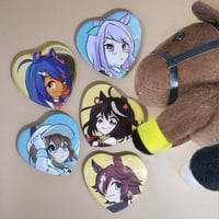 Image 2 of Uma Musume Heart Can Badge