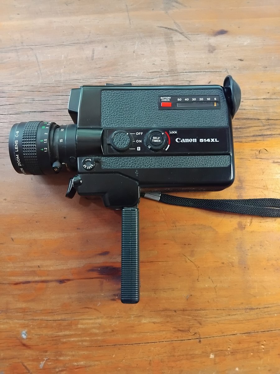 Vintage Canon 514XL Super 8 Kamera funktionstüchtig | Kaufen auf Vintage Canon 514XL Super 8 Kamera funktionstüchtig | Kaufen auf