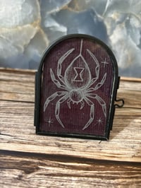 Etched glass mini frame
