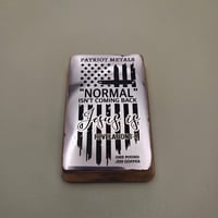 Image 1 of Normal Isn't Coming Back Copper Bar