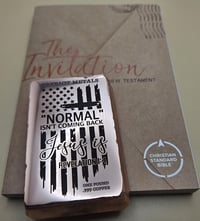 Image 2 of Normal Isn't Coming Back Copper Bar