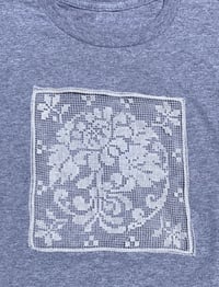 Image 3 of peep show filet t shirt ~ grey