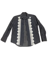filet shirt ~ black and cream